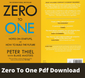 zero to one pdf download